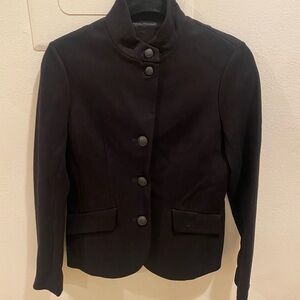 Rag & Bone Women's Black Structured Button-Front Jacket